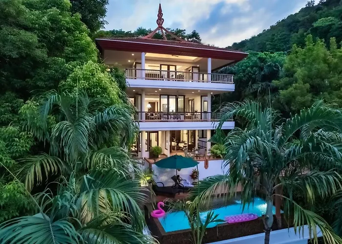 Pagoda Sea View Hills - Private Pool Villa, Kata Beach