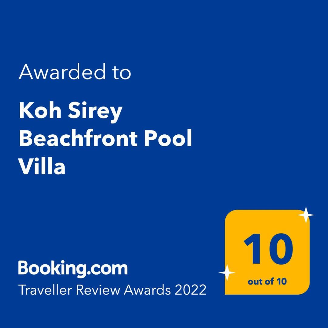 Holiday home Koh Sirey Beachfront Pool *