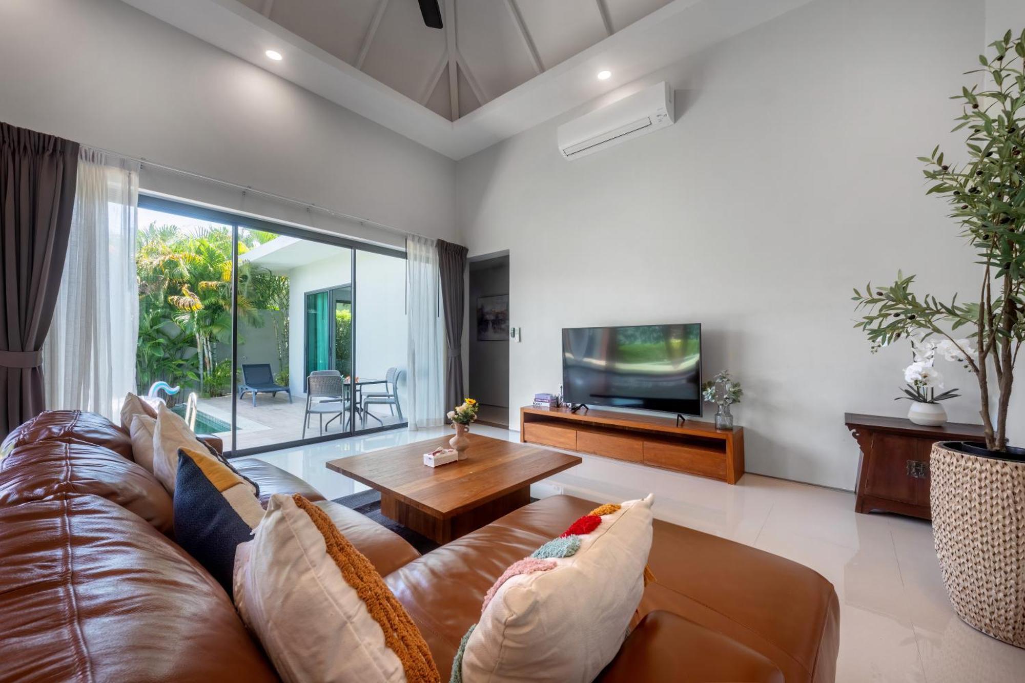 宽敞舒适 邦涛海滩laguna附近 四卧室私人泳池别墅 V07 Villa Phuket