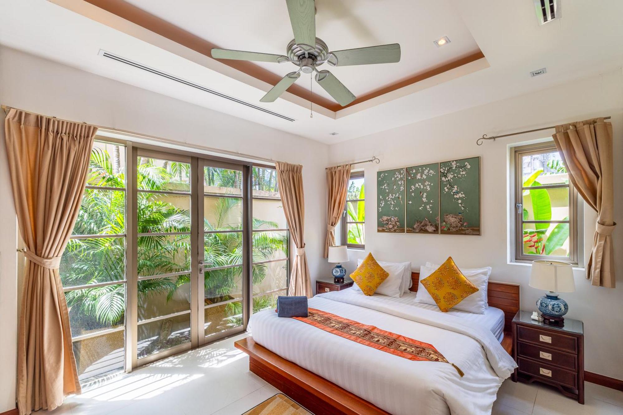 Villa Exotic 3br Solandra With Tropical Pool And Private Rooftop Terrace In Bangtao *