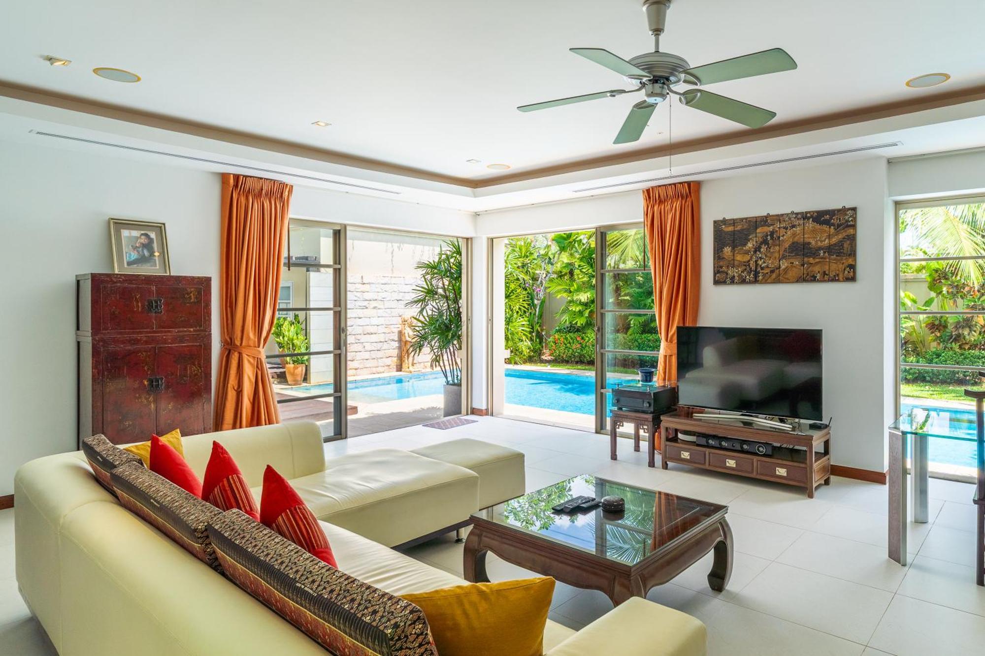 Villa Exotic 3br Solandra With Tropical Pool And Private Rooftop Terrace In Bangtao Phuket