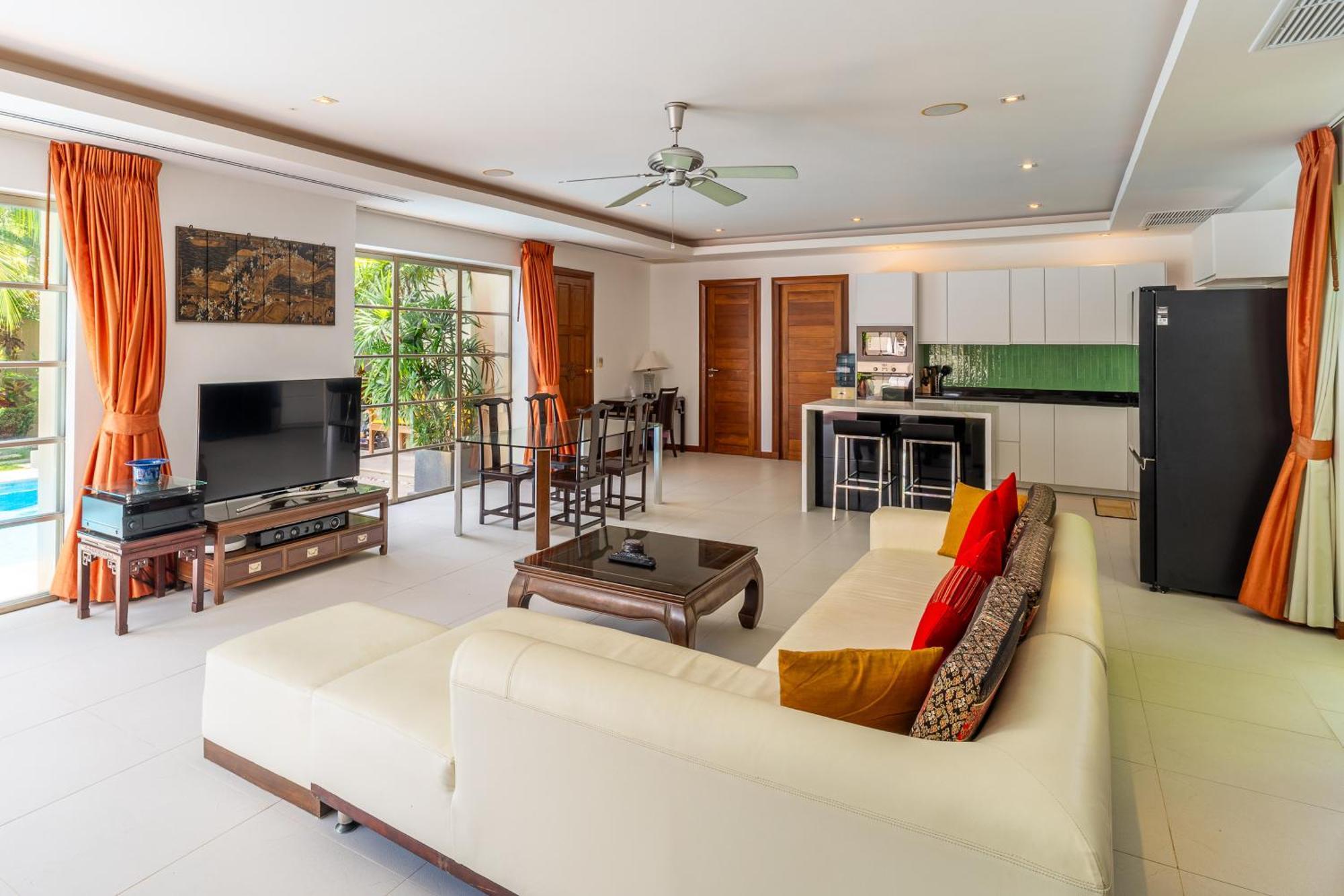 Villa Exotic 3br Solandra With Tropical Pool And Private Rooftop Terrace In Bangtao Phuket